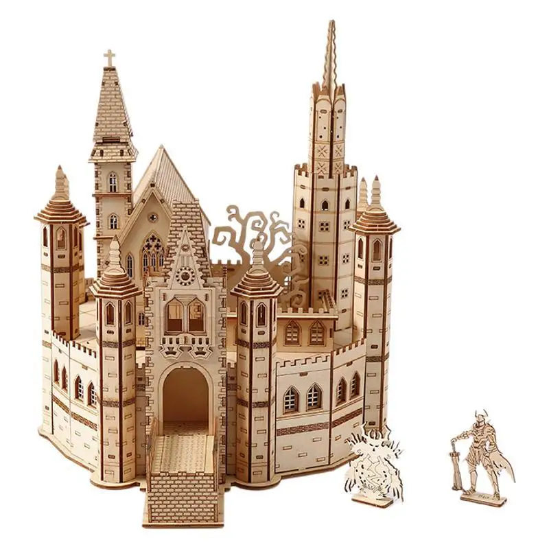 Knight's Creed Lost Castle Деревянная собранная модель 3D игрушки ручной работы Высококачественная коллекция орнаментов
Knight's Creed Lost Castle Деревянная собранная модель 3D игрушки ручной работы Высококачественная коллекция орнаментов