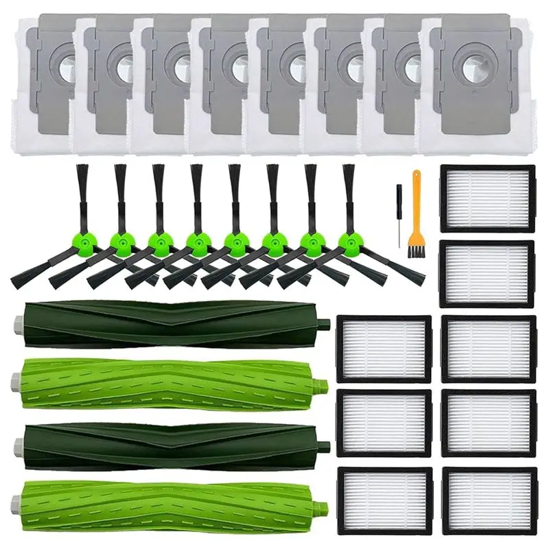 AEE8-For Irobot Roomba I3 I3+ I7 I7+ I4 I6 I6+I8 I8+/Plus E5 E6 E7 J7 I E &J Series Vacuum Main Side Brush Hepa Filter Bags
AEE8-For Irobot Roomba I3 I3+ I7 I7+ I4 I6 I6+I8 I8+/Plus E5 E6 E7 J7 I E &J Series Vacuum Main Side Brush Hepa Filter Bags