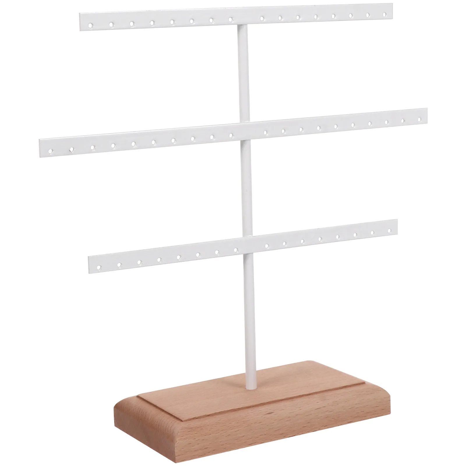 1Pcs Premium Wooden Jewelry Display Holder with Removable Base Exquisite Grain Finish for Earrings Necklaces Bracelets Boutique
1Pcs Premium Wooden Jewelry Display Holder with Removable Base Exquisite Grain Finish for Earrings Necklaces Bracelets Boutique