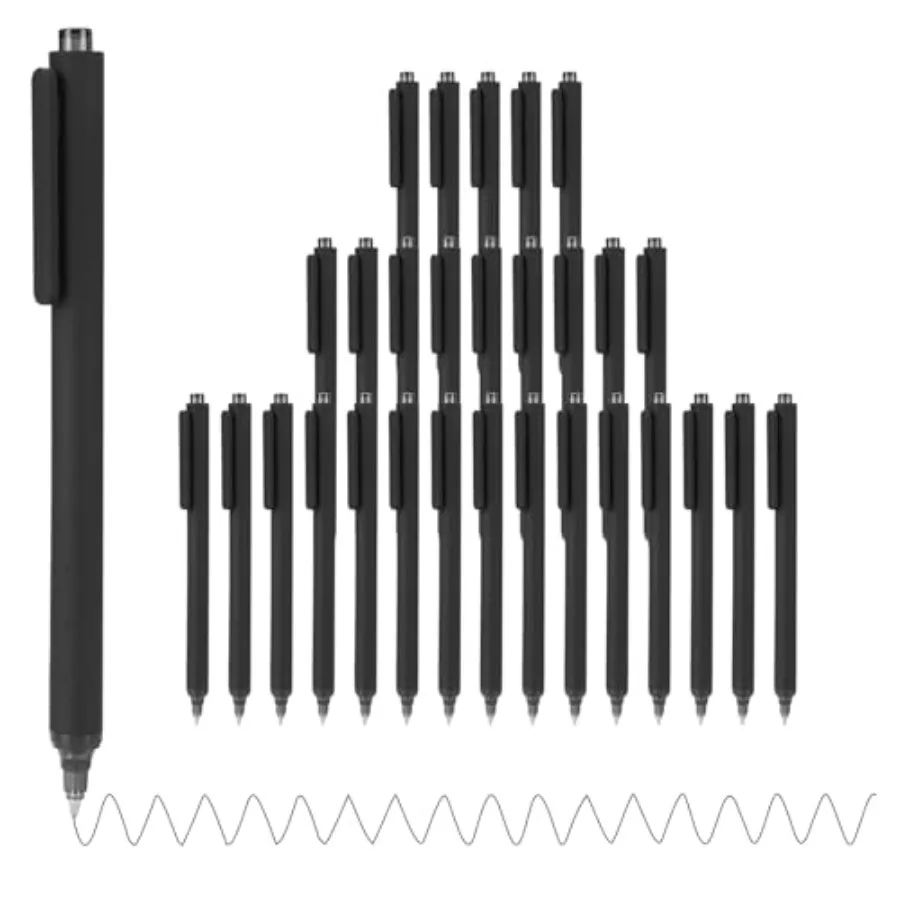 Pens Bulk, 30-Pack Ballpoint Pens 1.0mm Medium Point - Smooth Writing No-Smear Click-Type Bulk Pens for School, Corporate, Jour
Pens Bulk, 30-Pack Ballpoint Pens 1.0mm Medium Point - Smooth Writing No-Smear Click-Type Bulk Pens for School, Corporate, Jour