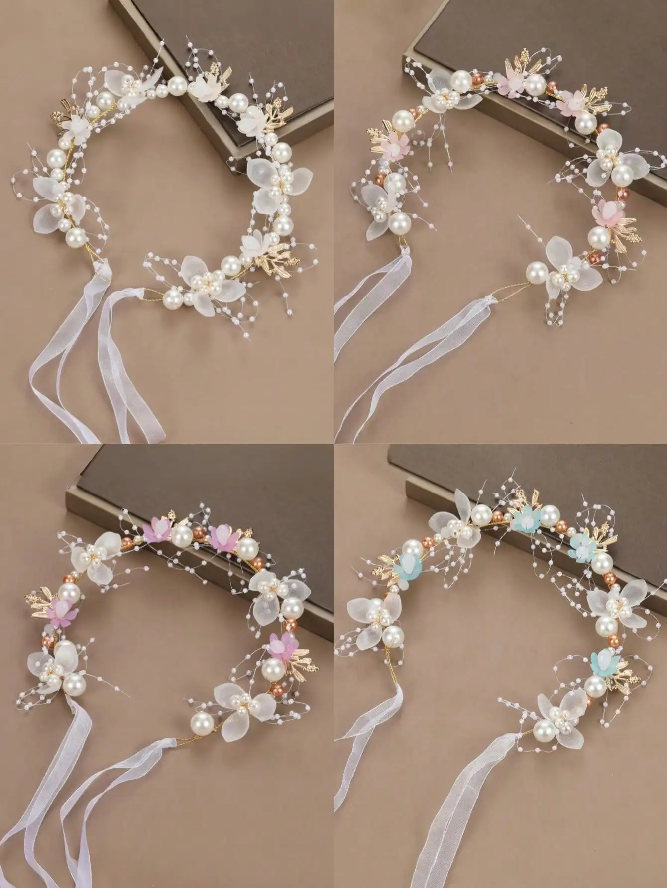 1pc Girls' Princess Dress Flower Crown, Vintage Style Floral Headband, Faux Pearl Hair Hoop, Wedding Dress Headpiece
1pc Girls' Princess Dress Flower Crown, Vintage Style Floral Headband, Faux Pearl Hair Hoop, Wedding Dress Headpiece