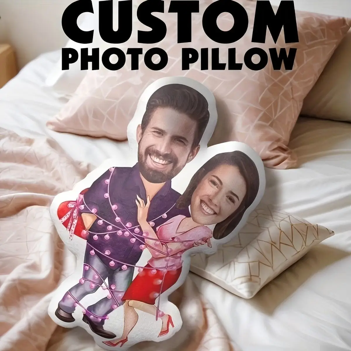 Персонализированные домашние подушки с портретом пары. Идеальный подарок на день рождения, юбилей и сезон ко Дню святого Валентина.
Персонализированные домашние подушки с портретом пары. Идеальный подарок на день рождения, юбилей и сезон ко Дню святого Валентина.
