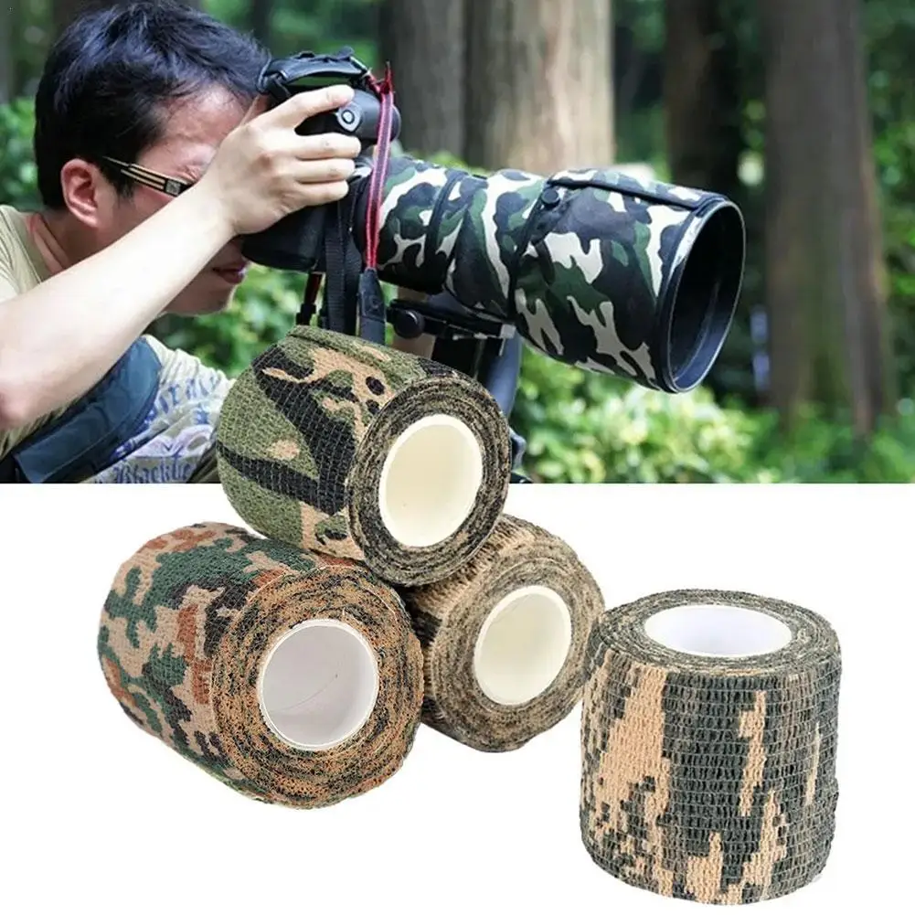 2pc Outdoor Camouflage Ventilate Bandage Self-adhesive Pole Strap Sport Ankle Wrist Guard Non-woven Nonslip Elastic Field Tool
2pc Outdoor Camouflage Ventilate Bandage Self-adhesive Pole Strap Sport Ankle Wrist Guard Non-woven Nonslip Elastic Field Tool