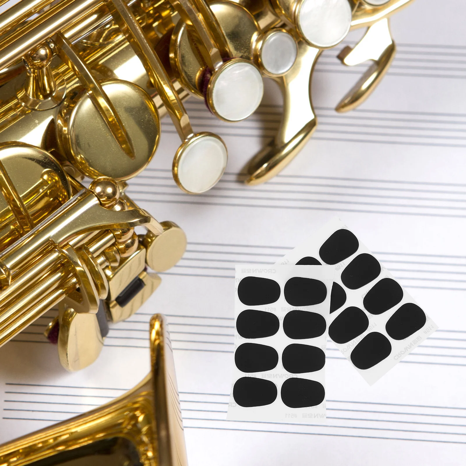 80 Pcs Teeth Pads Flute Head Mouthpiece Gasket Food Grade Environmentally Friendly Silicone Saxophone Mouthpieces
80 Pcs Teeth Pads Flute Head Mouthpiece Gasket Food Grade Environmentally Friendly Silicone Saxophone Mouthpieces