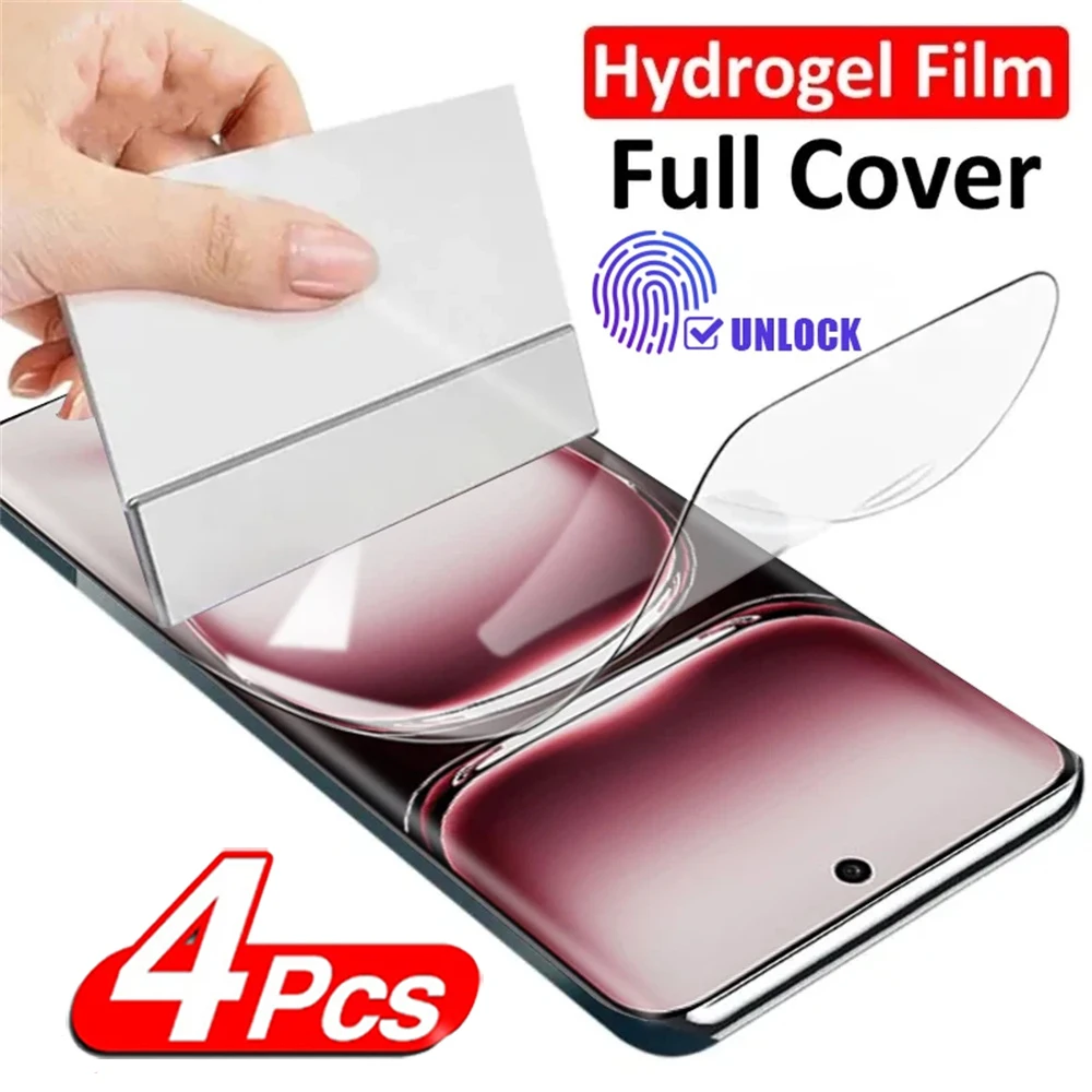 4PCS For OPPO Reno 14 13 12 Pro Slim Hydrogel Film For OPPO Reno 11 10 12 F 8T 7 8 Lite 6 9 Pro Plus Full Cover Screen Protector
4PCS For OPPO Reno 14 13 12 Pro Slim Hydrogel Film For OPPO Reno 11 10 12 F 8T 7 8 Lite 6 9 Pro Plus Full Cover Screen Protector