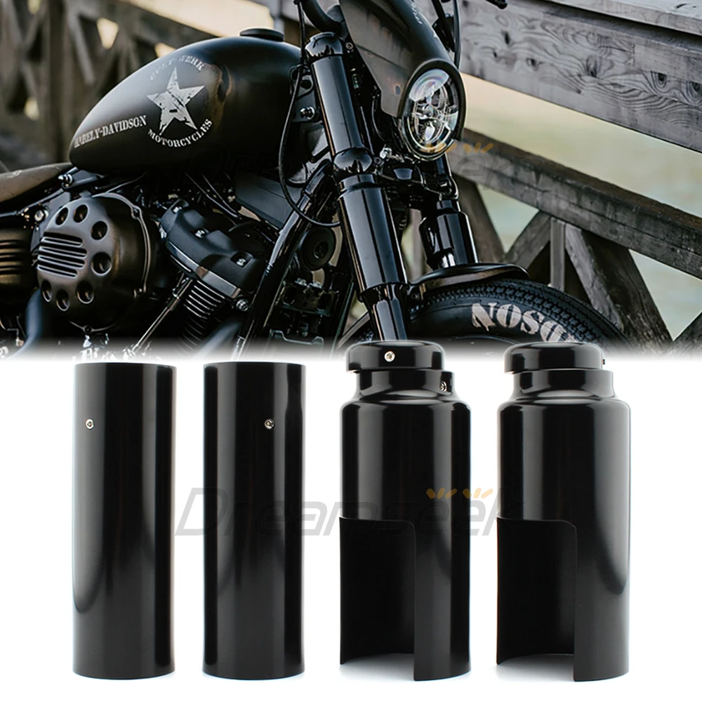 Upper / Lower Front Fork Covers Cap for Harley Dyna Street Fat Bob 2007-2017 Black Upper Tube Caps Fork Covers Full Set 6Pcs
Upper / Lower Front Fork Covers Cap for Harley Dyna Street Fat Bob 2007-2017 Black Upper Tube Caps Fork Covers Full Set 6Pcs