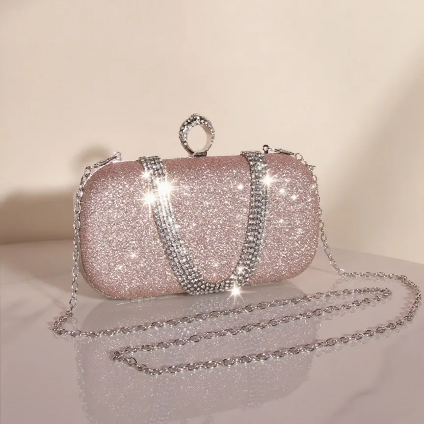 Сверкающие вечерние сумки с бриллиантовой цепочкой и ручкой, женские сумки, роскошный клатч, женский блеск, модная сумка на плечо под мышками, маленький кошелек
Сверкающие вечерние сумки с бриллиантовой цепочкой и ручкой, женские сумки, роскошный клатч, женский блеск, модная сумка на плечо под мышками, маленький кошелек