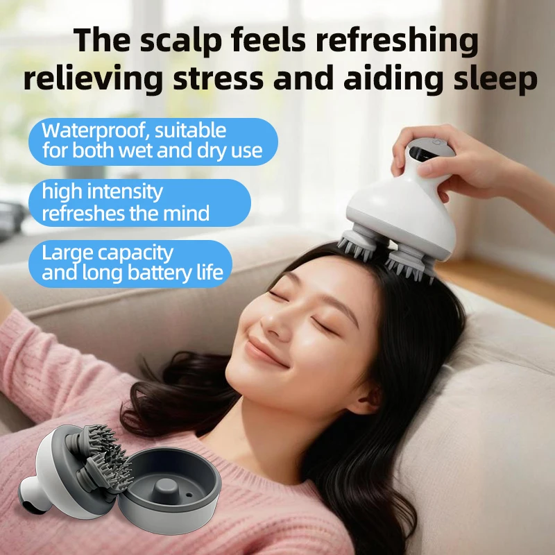 Массажер для головы с 4-уровневой регулировкой способен восполнять уровень эфирных масел, улучшать состояние кожи головы и стимулировать кровообращение.
Массажер для головы с 4-уровневой регулировкой способен восполнять уровень эфирных масел, улучшать состояние кожи головы и стимулировать кровообращение.