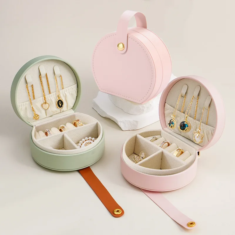 Fashion Semicircle Portable Jewelry Box Storage Box Pink Princess Handbag Mini Earrings Necklace Ring Organizer Box
Fashion Semicircle Portable Jewelry Box Storage Box Pink Princess Handbag Mini Earrings Necklace Ring Organizer Box