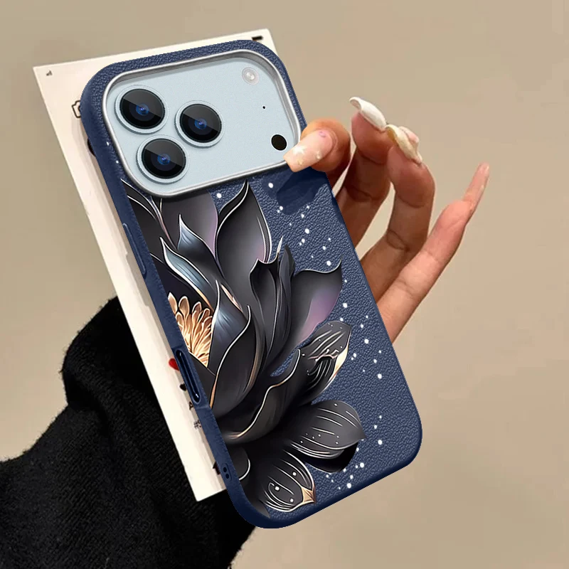 Leather Texture Soft TPU Phone Case For iPhone 17 Pro Max 16 15 14 13 Pro Max 11 Shockproof Flower Pattern Silicone Back Cover
Leather Texture Soft TPU Phone Case For iPhone 17 Pro Max 16 15 14 13 Pro Max 11 Shockproof Flower Pattern Silicone Back Cover