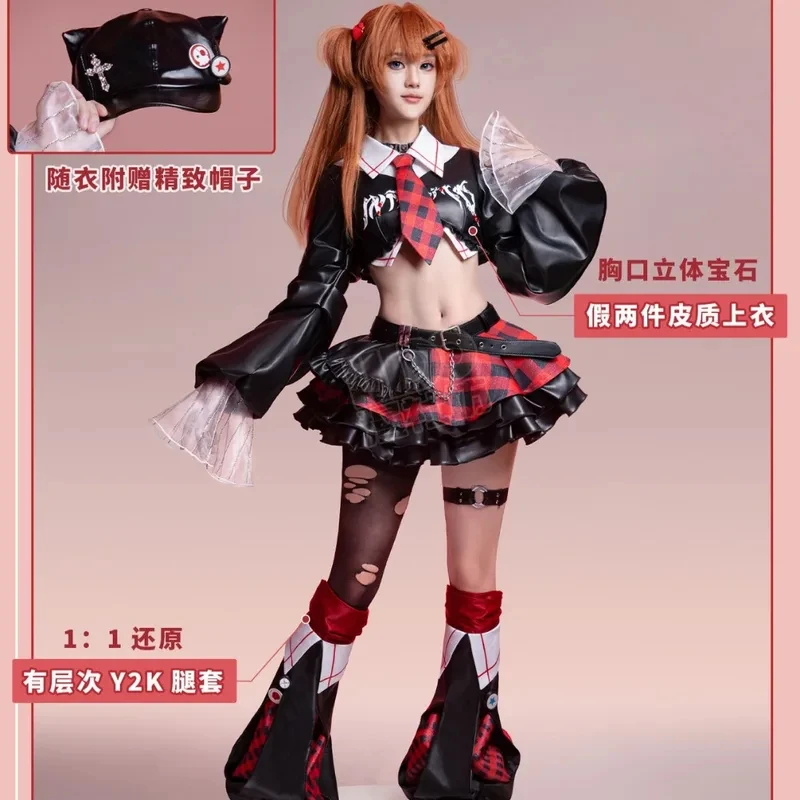 ▶❤Rock Band Asuka Langley Rei Ayanami Cosplay Costume Figure Style Dress Accessories Stage Outfit Halloween Costume❤◀
▶❤Rock Band Asuka Langley Rei Ayanami Cosplay Costume Figure Style Dress Accessories Stage Outfit Halloween Costume❤◀