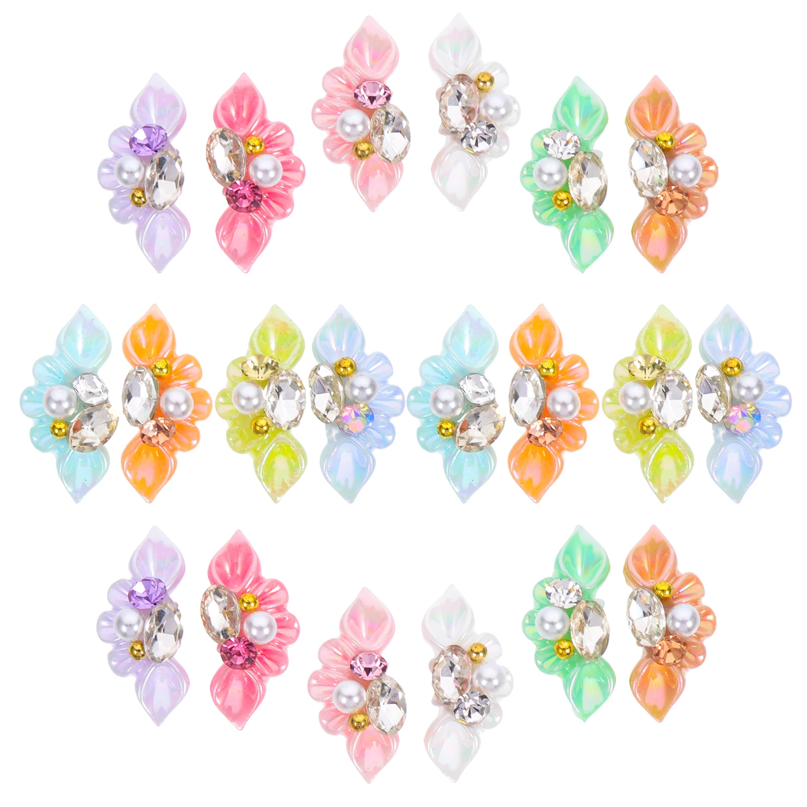 20 Pcs Nail Art Supplies Resin Gems Rhinestones Decorations for Nails Petal Charms Jewels Nail Accessories DIY Craft Beautiful
20 Pcs Nail Art Supplies Resin Gems Rhinestones Decorations for Nails Petal Charms Jewels Nail Accessories DIY Craft Beautiful