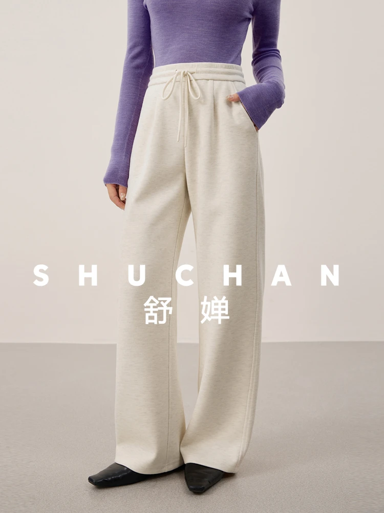 Long-term, Acetic Acid Woolen Straight-leg Pants Elastic Waist Hanging Casual Pants Trousers Women
Long-term, Acetic Acid Woolen Straight-leg Pants Elastic Waist Hanging Casual Pants Trousers Women