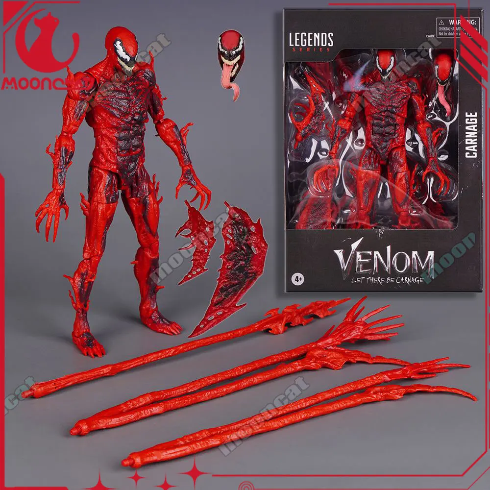 Hot Toys Legends Venom 2 Movie Let There Be Carnage Venom 6" Action Figure Movable Joint Model Toys Kids Surprise Gift
Hot Toys Legends Venom 2 Movie Let There Be Carnage Venom 6" Action Figure Movable Joint Model Toys Kids Surprise Gift