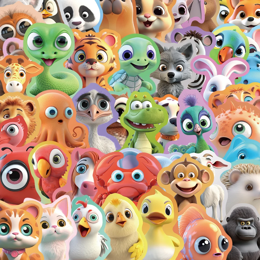10/30/50pcs Cartoon Cute Animals Graffiti Stickers Decal DIY Stationery Laptop Scrapbook Car Kawaii Waterproof Kid Sticker Decor
10/30/50pcs Cartoon Cute Animals Graffiti Stickers Decal DIY Stationery Laptop Scrapbook Car Kawaii Waterproof Kid Sticker Decor
