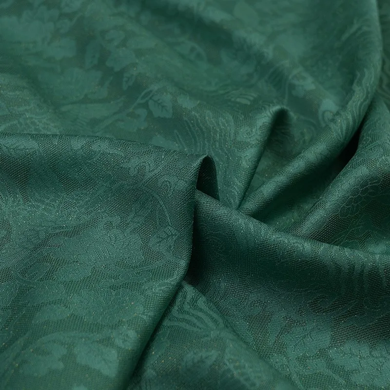 Silk flower ivy Chinese-style new upper garment Hanfu and cheongsam fabric
Silk flower ivy Chinese-style new upper garment Hanfu and cheongsam fabric