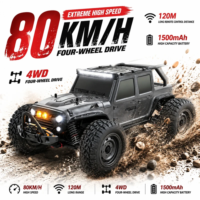 SCY 16102 1:16 80KM/H 4WD RC Car LED Light High Speed Drift Monster Truck vs Wltoys 144001 Christmas & Thanksgiving Gifts
SCY 16102 1:16 80KM/H 4WD RC Car LED Light High Speed Drift Monster Truck vs Wltoys 144001 Christmas & Thanksgiving Gifts