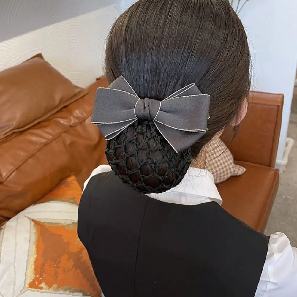 Sweet Ribbon Bowknot Spring Clip Headwear Hairpin Hair Net Cover Barrette Korean Style Nurse Hair Clip Nurse
Sweet Ribbon Bowknot Spring Clip Headwear Hairpin Hair Net Cover Barrette Korean Style Nurse Hair Clip Nurse