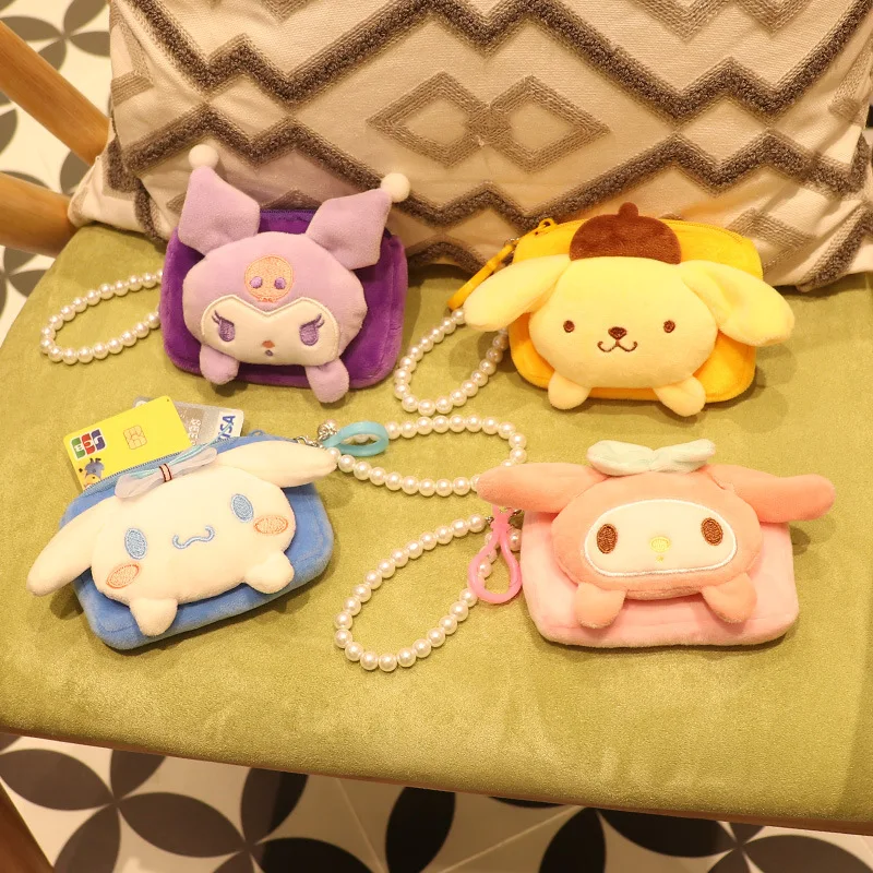 Sanrio мультяшный Кошелек для монет Kawaii Mymelody Kuromi Cinnamoroll помпон пуриновый Жемчуг шнурок плюшевая мягкая игрушка сумка подарки для девочек
Sanrio мультяшный Кошелек для монет Kawaii Mymelody Kuromi Cinnamoroll помпон пуриновый Жемчуг шнурок плюшевая мягкая игрушка сумка подарки для девочек