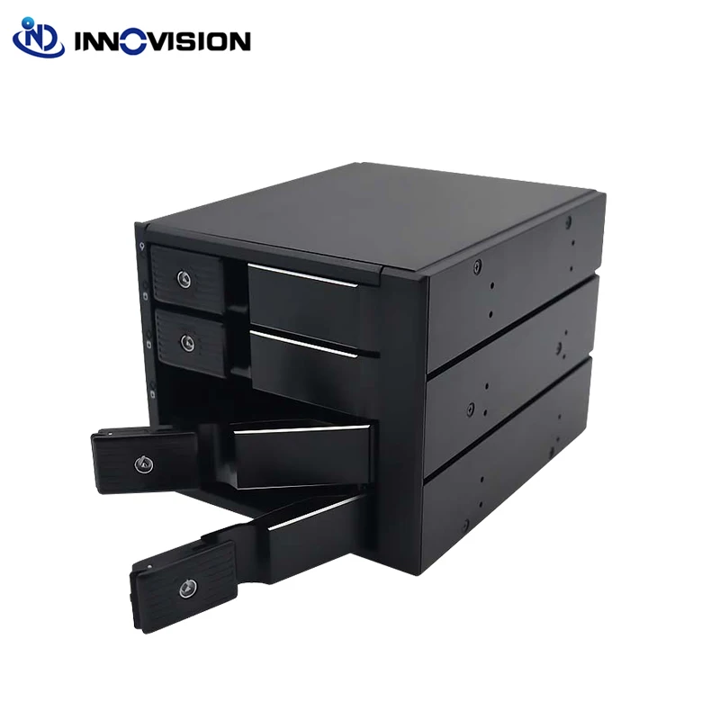 N-46TL 4-Bay Tool-Free 4bays Hard Drive Enclosure With SATA3.0 Backplane
N-46TL 4-Bay Tool-Free 4bays Hard Drive Enclosure With SATA3.0 Backplane