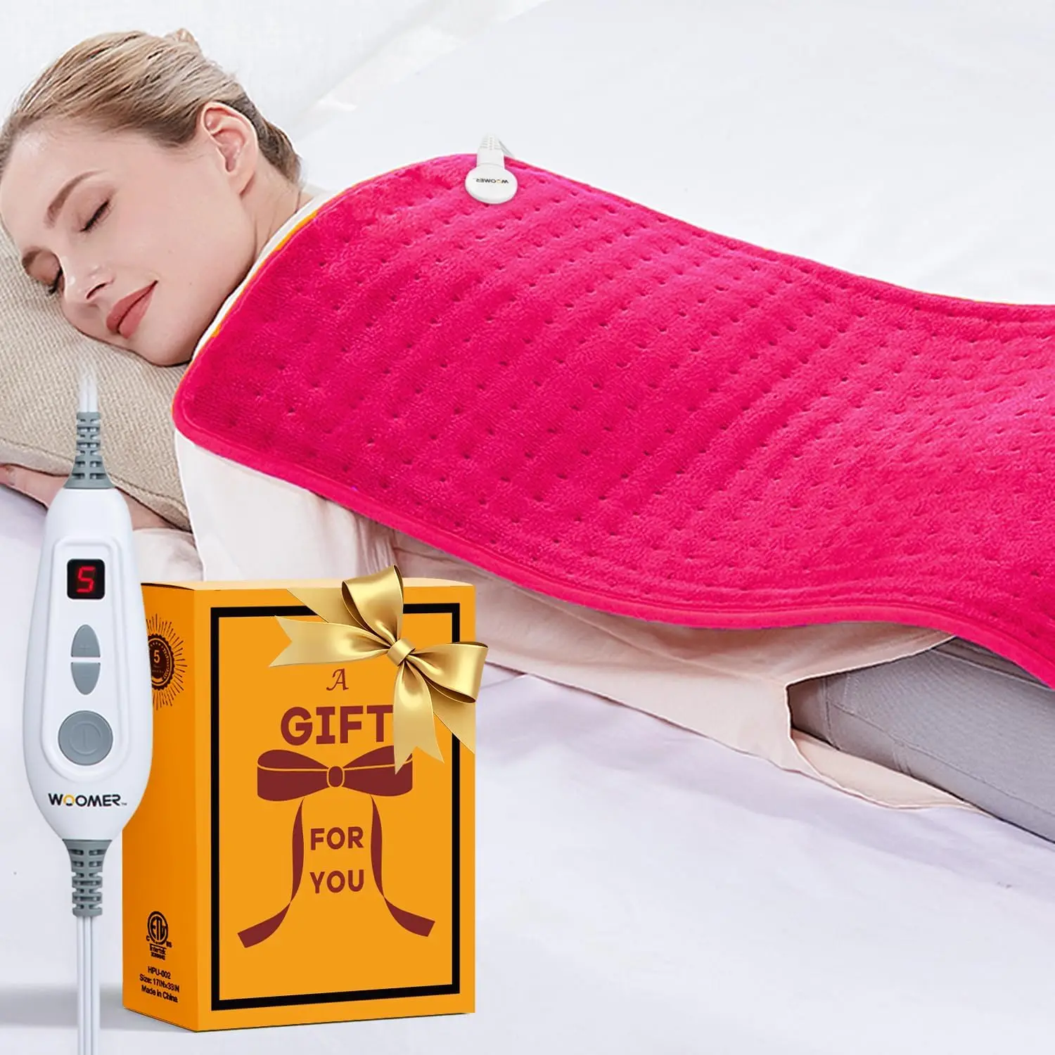 Очень большая грелка 17x33 дюйма, разноцветные варианты, терапия влажным теплом, автоматическое отключение для полного расслабления тела
Очень большая грелка 17x33 дюйма, разноцветные варианты, терапия влажным теплом, автоматическое отключение для полного расслабления тела