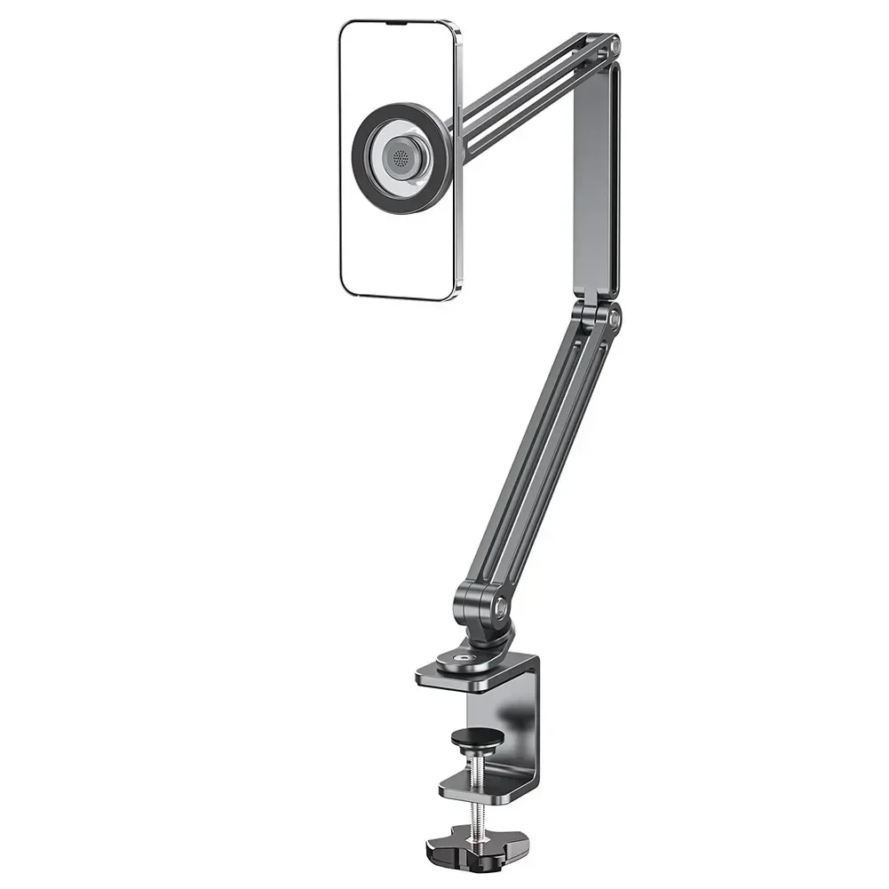 Tablet Stand with 360 Degree Adjustable Aluminum Frame and Strong Magnetic Hold for Secure Positioning and Anti Slip Use
Tablet Stand with 360 Degree Adjustable Aluminum Frame and Strong Magnetic Hold for Secure Positioning and Anti Slip Use