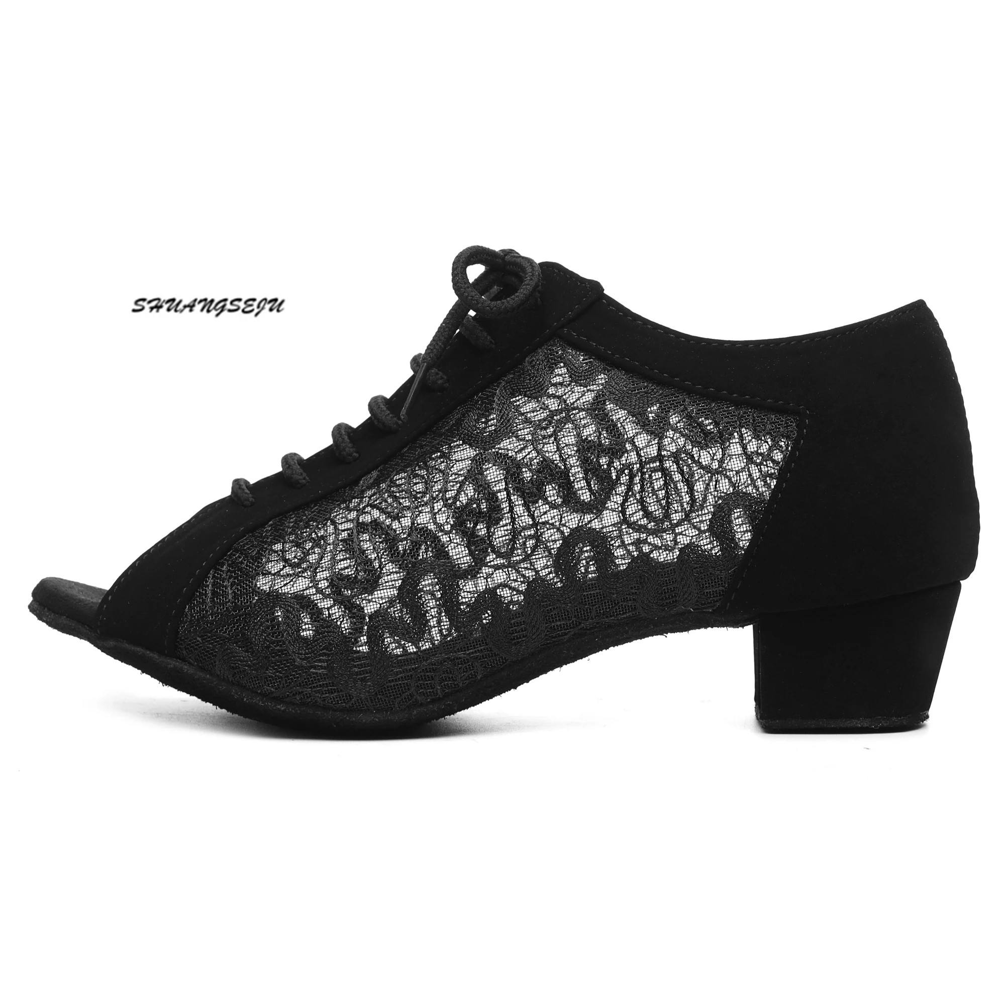 SHUANGSEJU New Latin dance shoes, black, versatile, women's professional teacher practice dance shoes, salsa bachata dance shoes
SHUANGSEJU New Latin dance shoes, black, versatile, women's professional teacher practice dance shoes, salsa bachata dance shoes