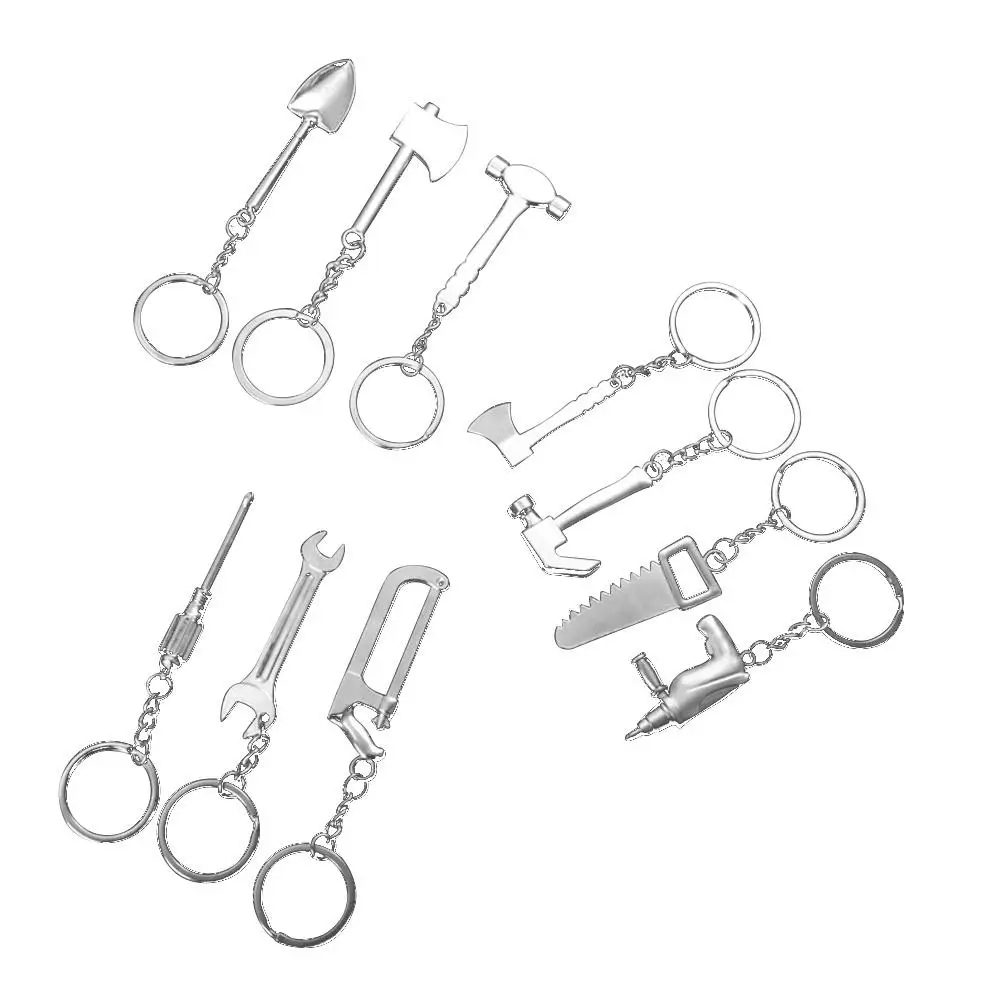 10 Pcs Mini Tool Keychains Metal Zinc Alloy Hanging Creative Gifts Pendant Keyring Car Decor Accessoriesmetal key ring zinc
10 Pcs Mini Tool Keychains Metal Zinc Alloy Hanging Creative Gifts Pendant Keyring Car Decor Accessoriesmetal key ring zinc