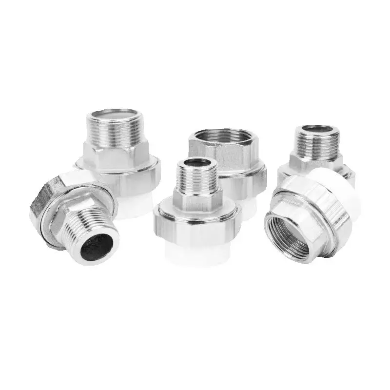8 Pcs 20~32PPR outer wire live connection 1/2" ~ 1" live connection water pipe hot melt PPR accessories pipe fittings connector
8 Pcs 20~32PPR outer wire live connection 1/2" ~ 1" live connection water pipe hot melt PPR accessories pipe fittings connector