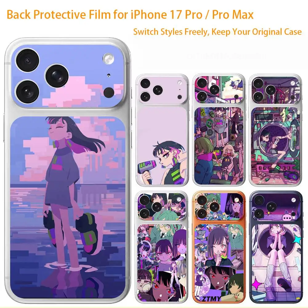 Z-Zutomayo Cartoon Premium Skin Wrap для iPhone 17 Pro/Max, защитная наклейка на заднюю панель и камеру (не чехол)
Z-Zutomayo Cartoon Premium Skin Wrap для iPhone 17 Pro/Max, защитная наклейка на заднюю панель и камеру (не чехол)