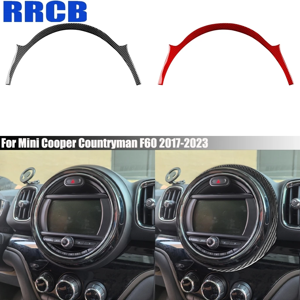 For Mini Cooper Countryman F60 2017-23 Carbon Fiber Center Console Navigation Frame Interior Car Accessories Cover Sticker Trim
For Mini Cooper Countryman F60 2017-23 Carbon Fiber Center Console Navigation Frame Interior Car Accessories Cover Sticker Trim