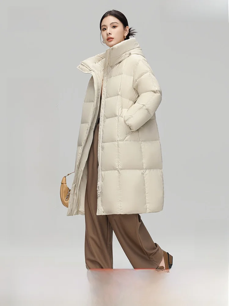 Snowy Flight 2026 Spring New Women's Long down Jaet Hooded Korean Sle High Fill Power Fluffy Warm Ci Casual Thiened N...
Snowy Flight 2026 Spring New Women's Long down Jaet Hooded Korean Sle High Fill Power Fluffy Warm Ci Casual Thiened N...