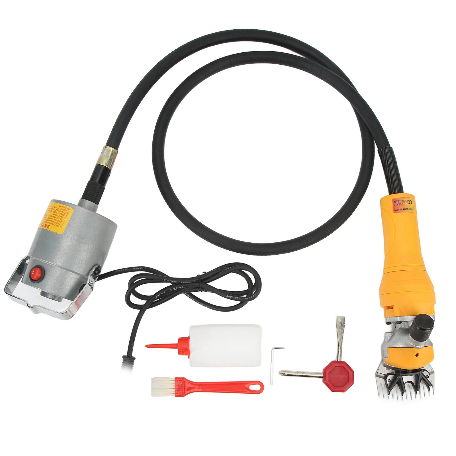1000W High Power Electric Sheep Clipper 13 Tooth Farm Livestock Shearing Grooming Machine Kit
1000W High Power Electric Sheep Clipper 13 Tooth Farm Livestock Shearing Grooming Machine Kit