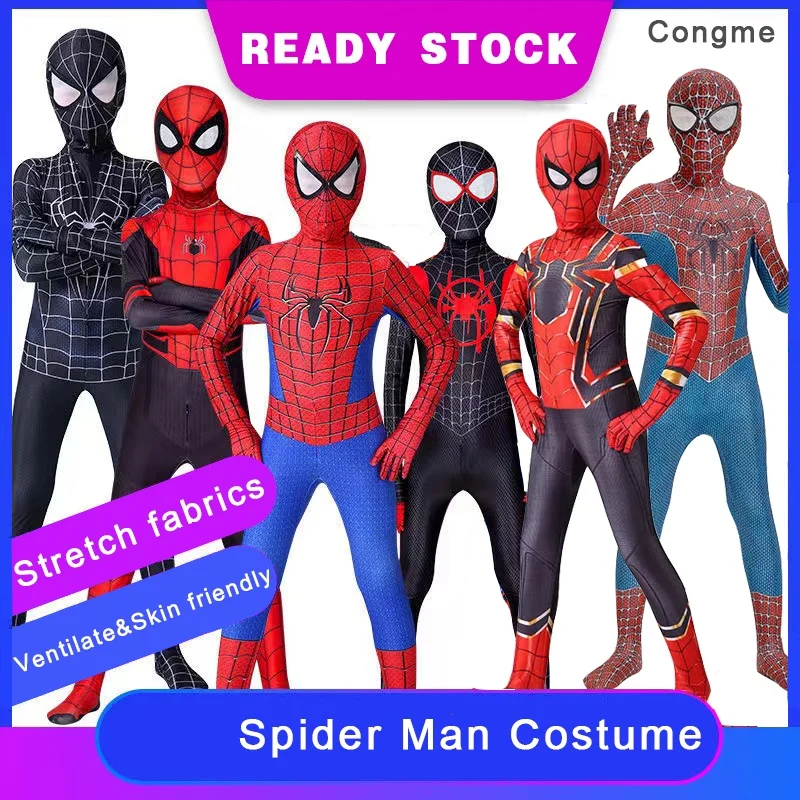 Congme S pider man Far From Home Costume Kids Adult Cosplay Clothing Boy Superhero Iron Spider Costume Jumpsuit
Congme S pider man Far From Home Costume Kids Adult Cosplay Clothing Boy Superhero Iron Spider Costume Jumpsuit