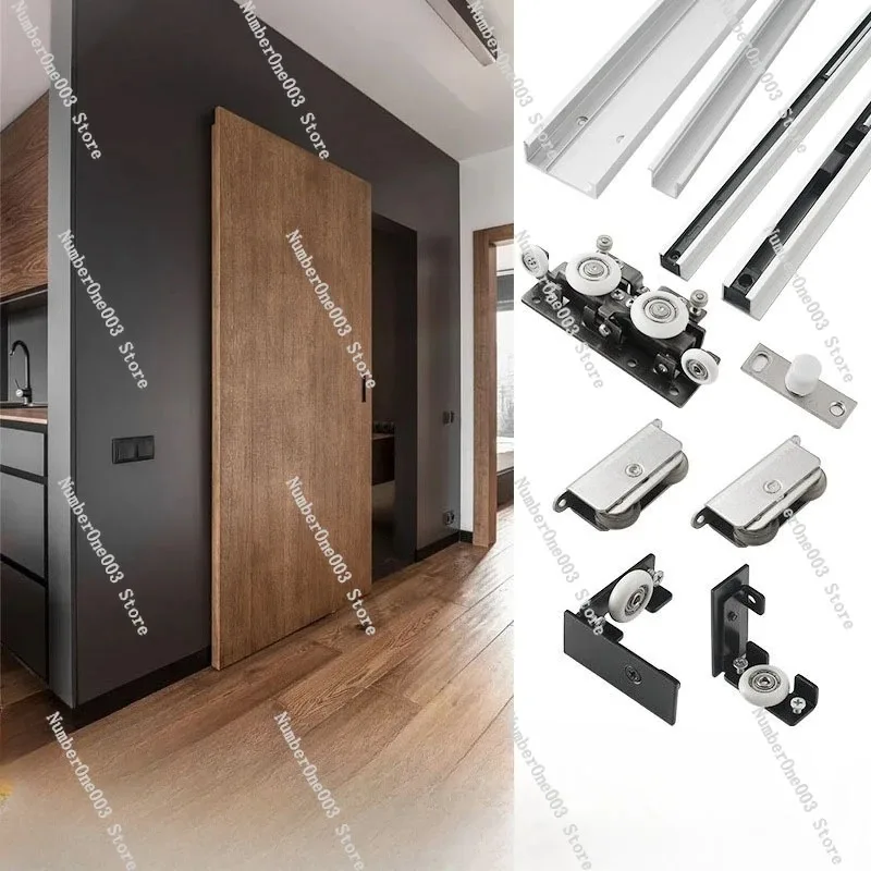 Ghost Door Bidirectional Buffer Rail for Bedroom Kitchen Partition Sliding Wooden Door Hanging Track
Ghost Door Bidirectional Buffer Rail for Bedroom Kitchen Partition Sliding Wooden Door Hanging Track