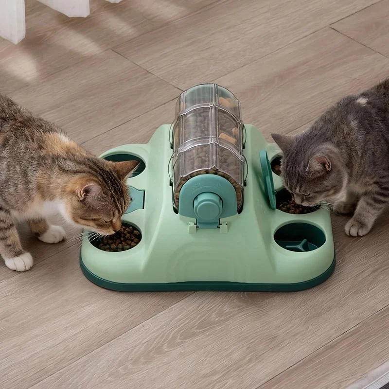 Игрушка-головоломка для дозирования лакомств для домашних животных, вращающийся цилиндр с медленной подачей для кошек и собак, интерактивное психическое збагашение, домашняя игра, подарок
Игрушка-головоломка для дозирования лакомств для домашних животных, вращающийся цилиндр с медленной подачей для кошек и собак, интерактивное психическое збагашение, домашняя игра, подарок