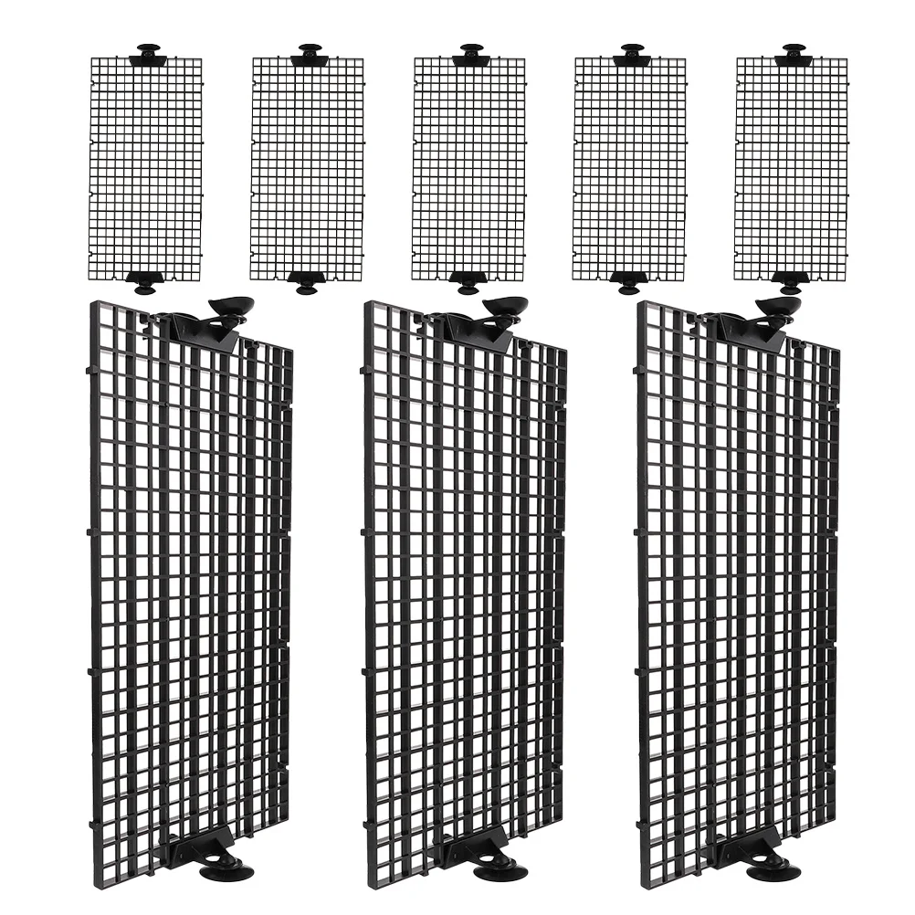 1 Set Fish Tank Divider Plastic Grid Panel For Aquarium Isolation Baby Fish Separator Betta Tank Partition Suction Cups Included
1 Set Fish Tank Divider Plastic Grid Panel For Aquarium Isolation Baby Fish Separator Betta Tank Partition Suction Cups Included