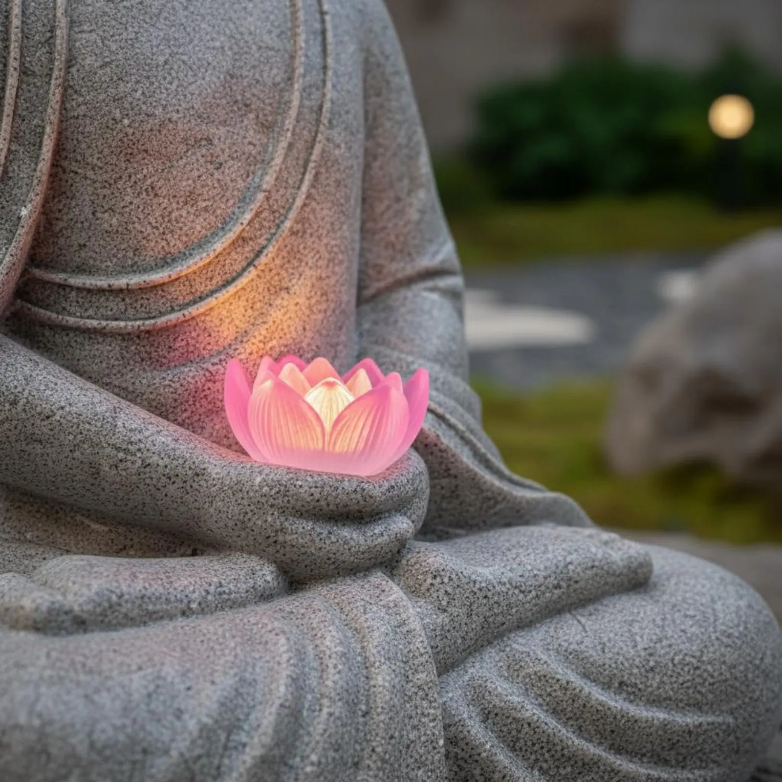 Solar Buddha Statue Outdoor Safe Meditating Buddha Night Light Garden Statue Weatherproof Zen Sculpture Warm White for Patio
Solar Buddha Statue Outdoor Safe Meditating Buddha Night Light Garden Statue Weatherproof Zen Sculpture Warm White for Patio