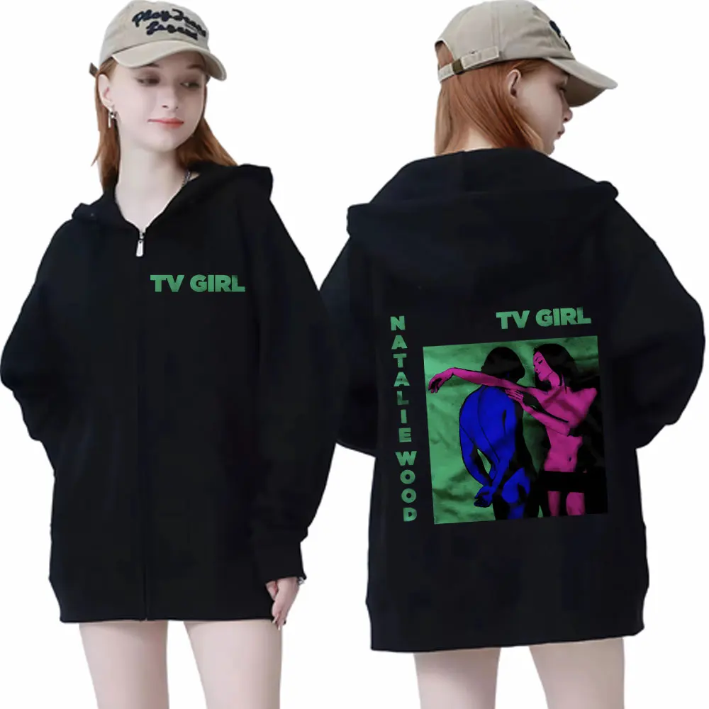 Singer TV Girl Natalie Wood Album Graphic Zipper Hoodie Fashion Trend Hip Hop Zip Up Sweatshirts Unisex Casual Vintage Pullovers
Singer TV Girl Natalie Wood Album Graphic Zipper Hoodie Fashion Trend Hip Hop Zip Up Sweatshirts Unisex Casual Vintage Pullovers