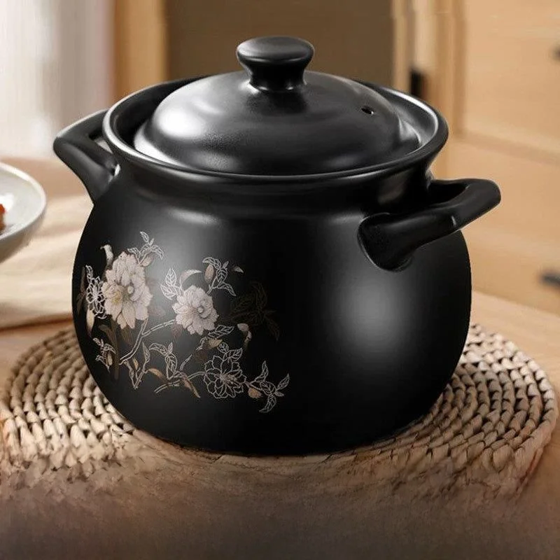 Home Use Ceramic Sand Pot Large Capacity Health Soup Cooking Pot High Temperature Resistant Slow Cooker Uncoated Big Terracot...
Home Use Ceramic Sand Pot Large Capacity Health Soup Cooking Pot High Temperature Resistant Slow Cooker Uncoated Big Terracot...