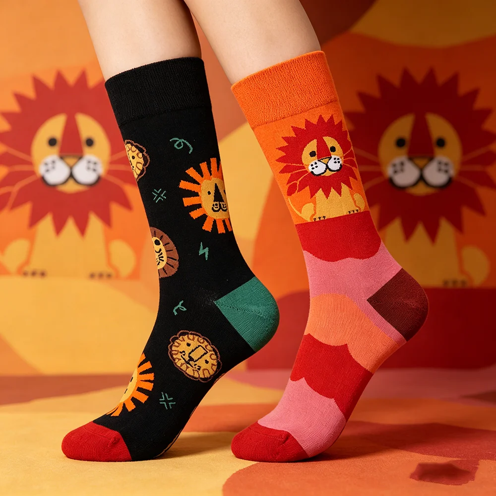 Fashion Colorful Autumn Winter Stocking Women's Socks Plant Hedgehog Slothsi Cotton Socks Personality Straight Trendy Socks
Fashion Colorful Autumn Winter Stocking Women's Socks Plant Hedgehog Slothsi Cotton Socks Personality Straight Trendy Socks