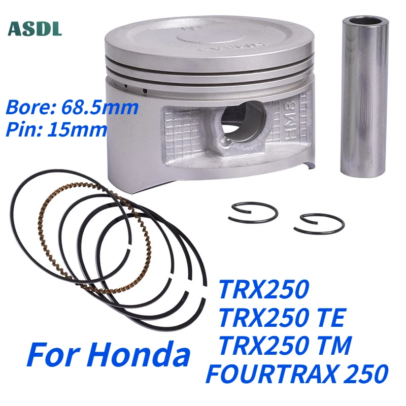 For HONDA TRX250 TRX SPORTRAX 250 TE TM FOURTRAX 250 RECON 68.5mm STD Motorcycle Engines Piston Ring Pistons Kits
For HONDA TRX250 TRX SPORTRAX 250 TE TM FOURTRAX 250 RECON 68.5mm STD Motorcycle Engines Piston Ring Pistons Kits