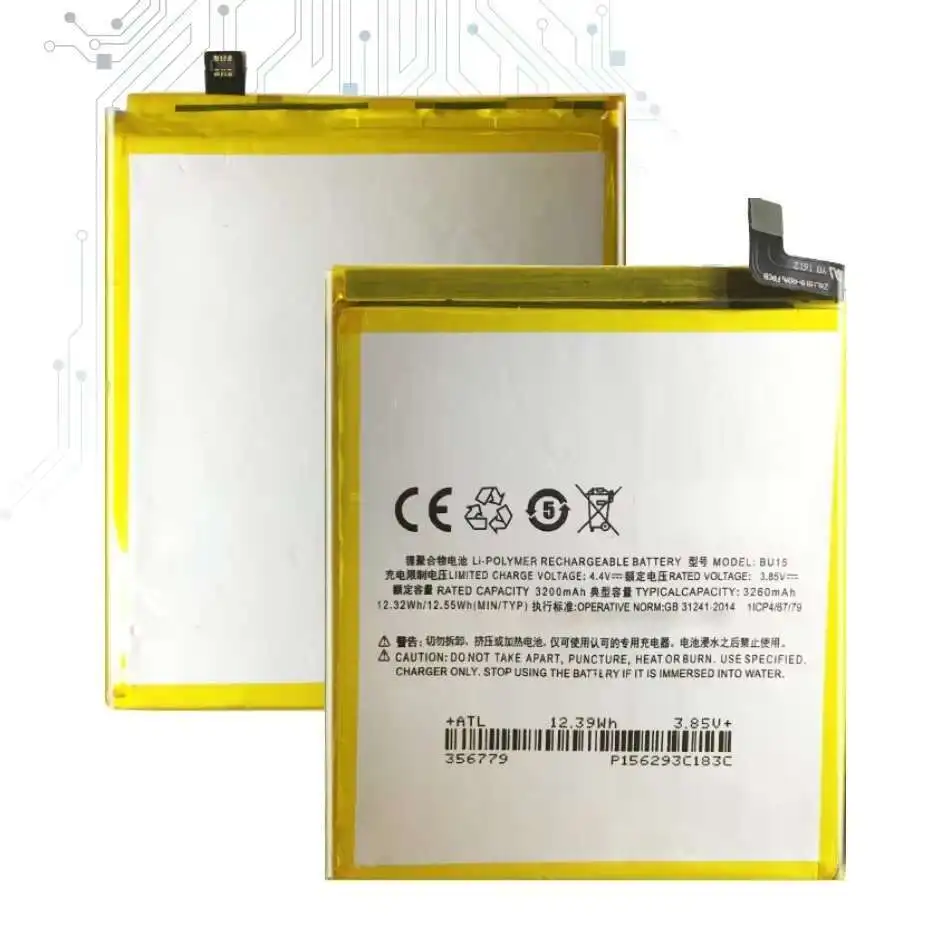 BU15 For Meizu Meizy Meilan U20 Certified Quality Mobile Phone Battery Powerful
BU15 For Meizu Meizy Meilan U20 Certified Quality Mobile Phone Battery Powerful