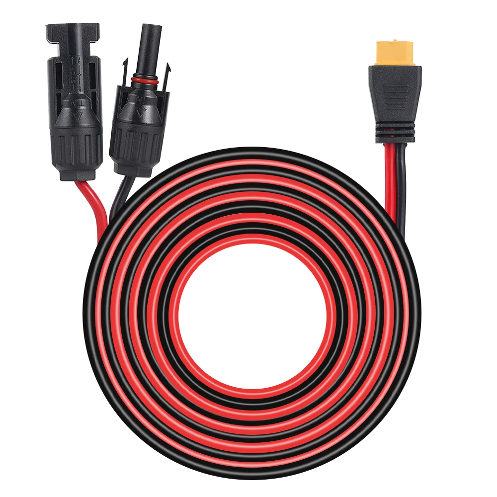 12AWG 6M Solar Charge Cable XT60 adapter to solar connector extension cable Wire waterproof connector for Battery Pack
12AWG 6M Solar Charge Cable XT60 adapter to solar connector extension cable Wire waterproof connector for Battery Pack