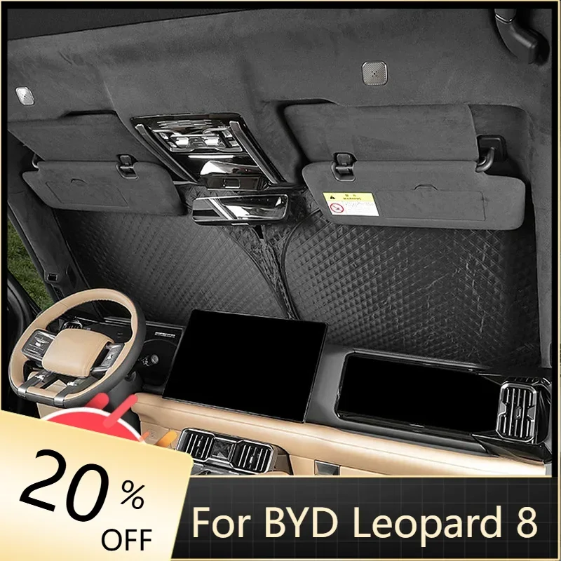 For BYD Leopard 8 2025 Interior decoration accessories, car windows, sunshades, privacy covers
For BYD Leopard 8 2025 Interior decoration accessories, car windows, sunshades, privacy covers