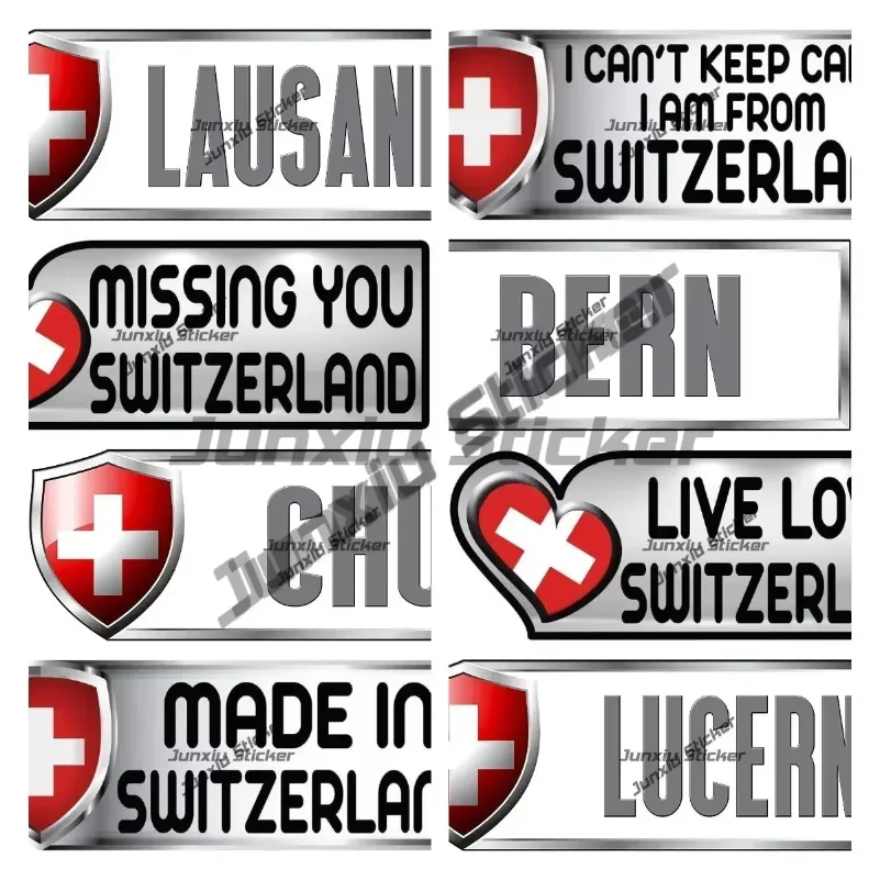 Customola - Live Love Switzerland Nationality Flag Sticker Bumber Sticker Decal Reflective Waterproof Scratch-Proof Exterior
Customola - Live Love Switzerland Nationality Flag Sticker Bumber Sticker Decal Reflective Waterproof Scratch-Proof Exterior