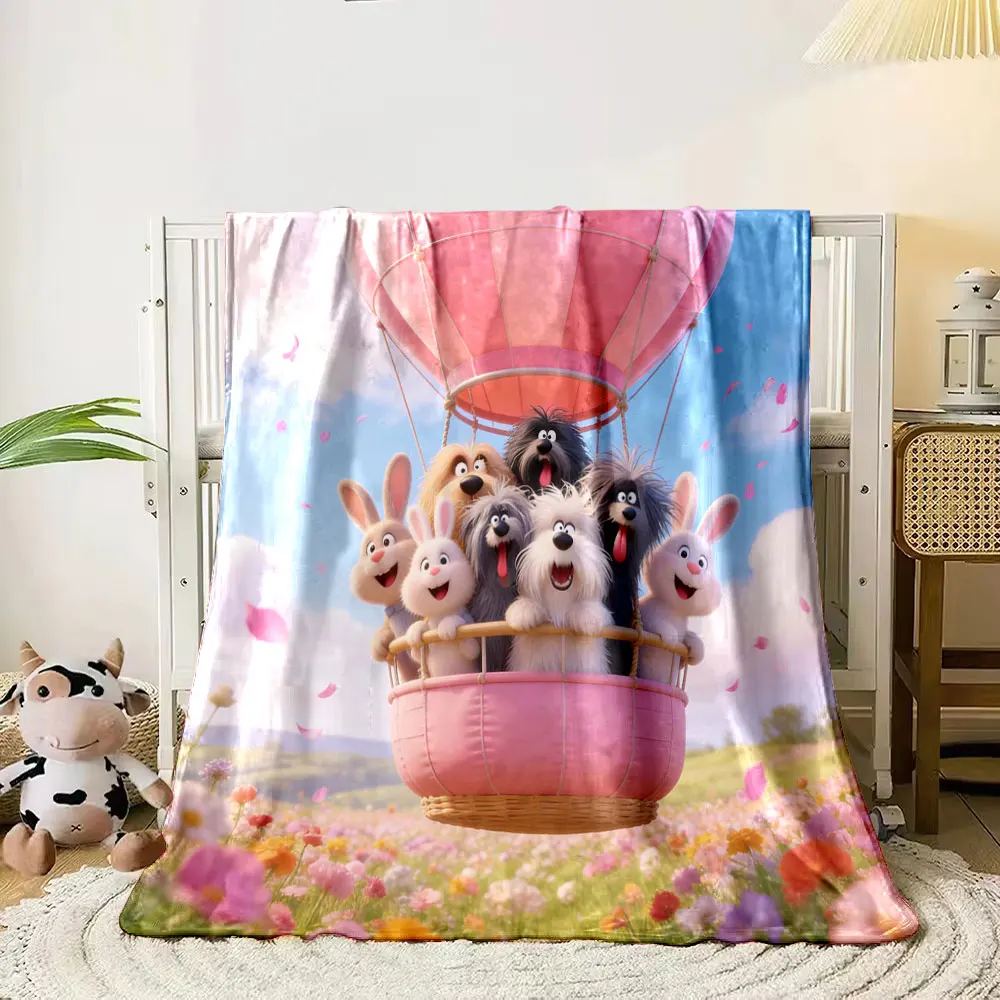 A Group of Animals Traveling By Vehicle Cartoon Print Blanket Adult Children Warm Blankets Home Travel Soft Comfortable Blanket
A Group of Animals Traveling By Vehicle Cartoon Print Blanket Adult Children Warm Blankets Home Travel Soft Comfortable Blanket