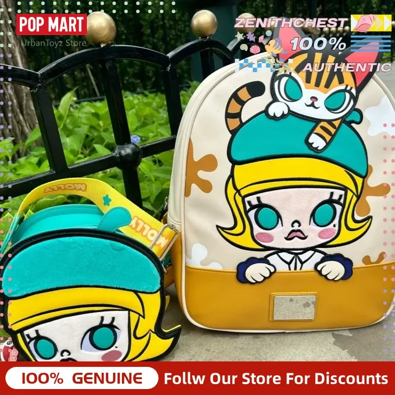 Оригинальный кожаный рюкзак POP MART Molly Classic Series, минималистичная легкая городская сумка для поездок на работу, модная сумка
Оригинальный кожаный рюкзак POP MART Molly Classic Series, минималистичная легкая городская сумка для поездок на работу, модная сумка