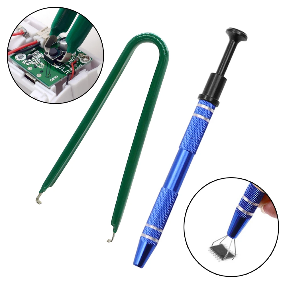 ABMRO 2Pcs U Type IC Chip Extractor Clip Removal IC Pen Puller Repair Tool Part Pick up Gripper Catcher Screw Hand Puller
ABMRO 2Pcs U Type IC Chip Extractor Clip Removal IC Pen Puller Repair Tool Part Pick up Gripper Catcher Screw Hand Puller