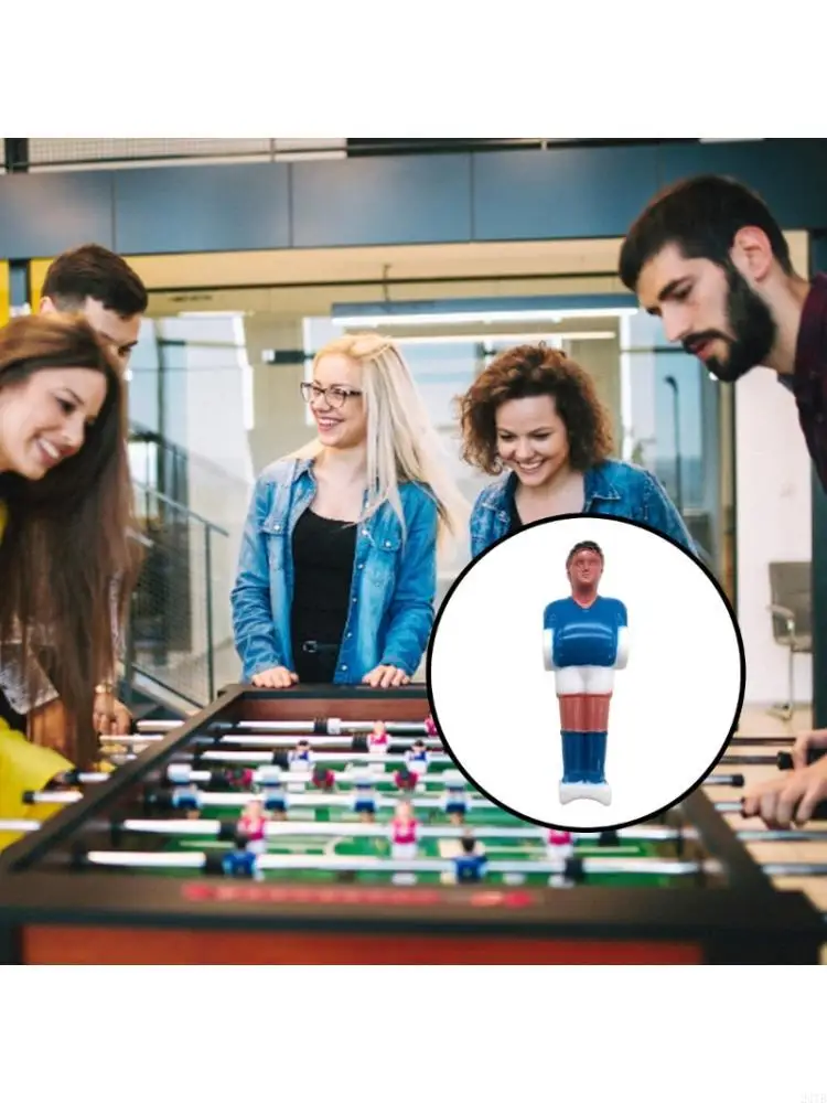 10Pcs Hard Plastic Soccer Foosball Man Small Foosball Table Soccer Figures Football Machine Action Figure Easy to Use
10Pcs Hard Plastic Soccer Foosball Man Small Foosball Table Soccer Figures Football Machine Action Figure Easy to Use